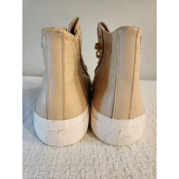 NWT HUF x Thrasher Leather Embossed Hi-Top Sneakers - Men's 11.5 - Picture 8 of 11